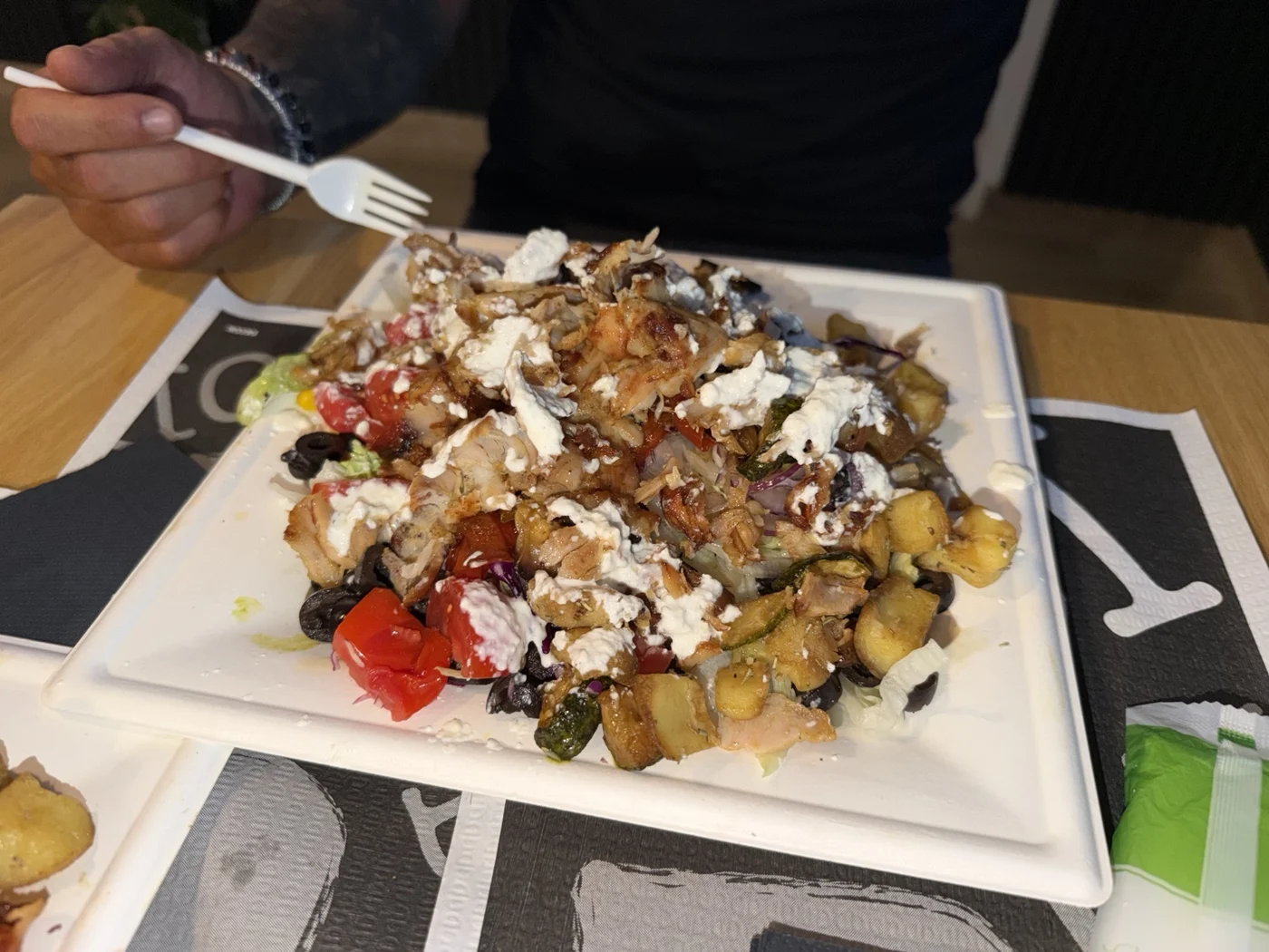 Kebab al piatto